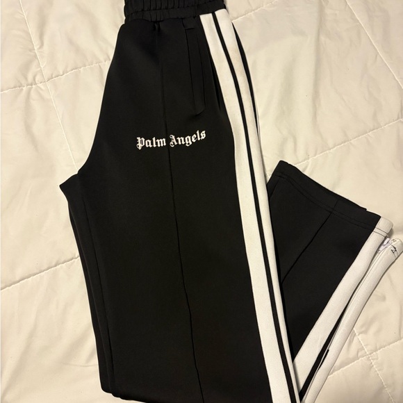 Palm Angels Black Elastic Waistband Pants - Picture 1 of 2